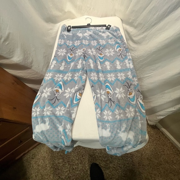 Disney Olaf Kids Pajama Set - White and Blue - Picture 3 of 4